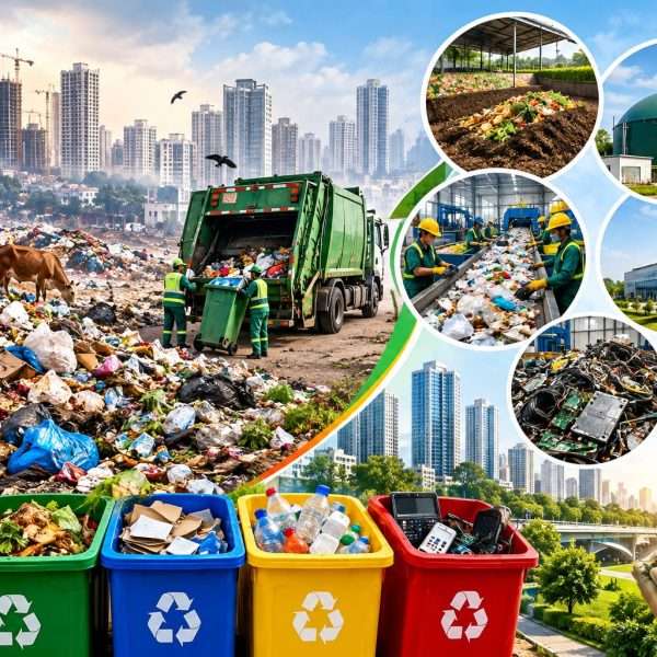 Growing Cities on Heaps of Garbage