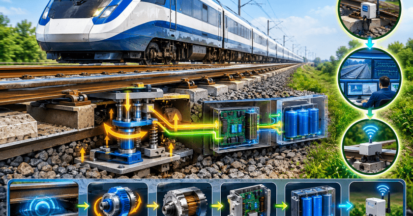 Train Runs, Electricity Is Generated! Scientists Find a Way to Harness Energy Hidden in Every Track Vibration